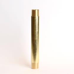 ATC 1/2 in. MPT X 1/2 in. D MPT Yellow Brass Nipple 6 in. L