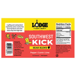 Lodge Southwest Kick Sear Blend BBQ Seasoning 5.8 oz
