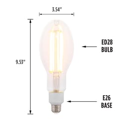 Westinghouse ED28 E26 (Medium) Filament LED Bulb Warm White 300 Watt Equivalence 1 pk