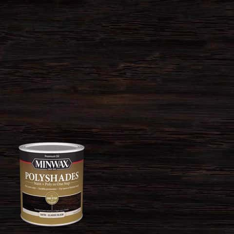 Minwax PolyShades Semi-Transparent Gloss Antique Walnut Stain/Polyurethane  Finish 0.5 pt - Ace Hardware