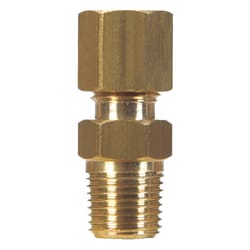 JMF Company 3/8 in. Compression X 3/8 in. D Male Brass Connector