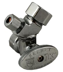 Keeney 1/2 in. 1/4 in. Brass 3-Way Valve