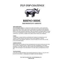 Rhino Hide Indoor and Outdoor Clear Anti-Skid Additive 90 gm