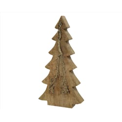 Decoris Mangowood Tree Table Decor 11.4 in.