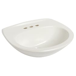 Mansfield West Hampton Vitreous China Bathroom Sink