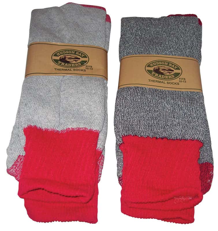 Diamond Visions Hudson Bay Traders Goods Thermal Sock Cotton 1 pk Ace Hardware