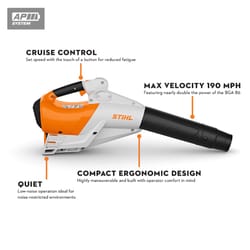 STIHL 	BGA 250 190 mph 615 CFM Battery Handheld Blower Tool Only