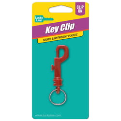 Lucky Line Plastic Assorted Split Key Clip