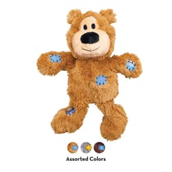 Boss Pet Kong Brown Wild Knots Bear Dog Toy M/L 1 pk