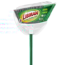 Libman 15 in. W Stiff Recycled PET Broom with Dustpan