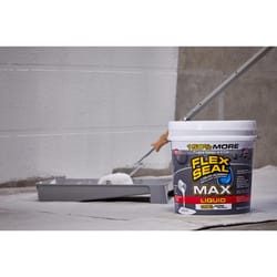 Flex Seal Family of Products Flex Seal MAX White Liquid Rubber Sealant Coating 2.5 gal
