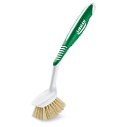 Libman 2.25 in. W Soft/Medium Bristle 8 in. Rubber Handle Vegetable Brush