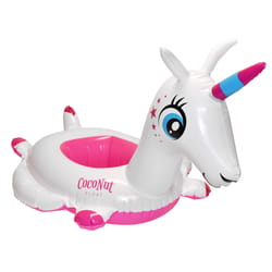 CocoNut Float Multicolored Vinyl Inflatable Llamacorn Jr Pool Float