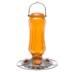 Perky-Pet Oriole 16 oz Glass Vintage Nectar Feeder 4 ports