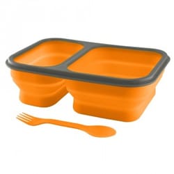UST Brands FlexWare Orange Mess Kit 2.75 in. H X 5.9 in. W X 8.4 in. L 1 pk