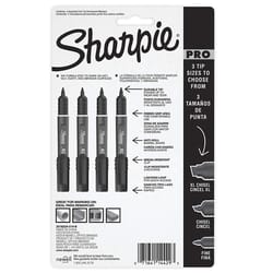 Sharpie Rub-A-Dub Fine Point Laundry Marker-Black- 4 ct