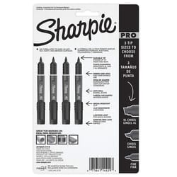 Sharpie PRO Assorted Fine Tip Permanent Marker 4 pk