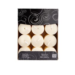 Candle Lite Ivory Creamy Vanilla Scent Votive Candles