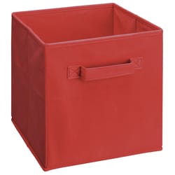 Closetmaid Cubeicals Red Drawer 11 in. H X 10.5 in. W X 10.5 in. D