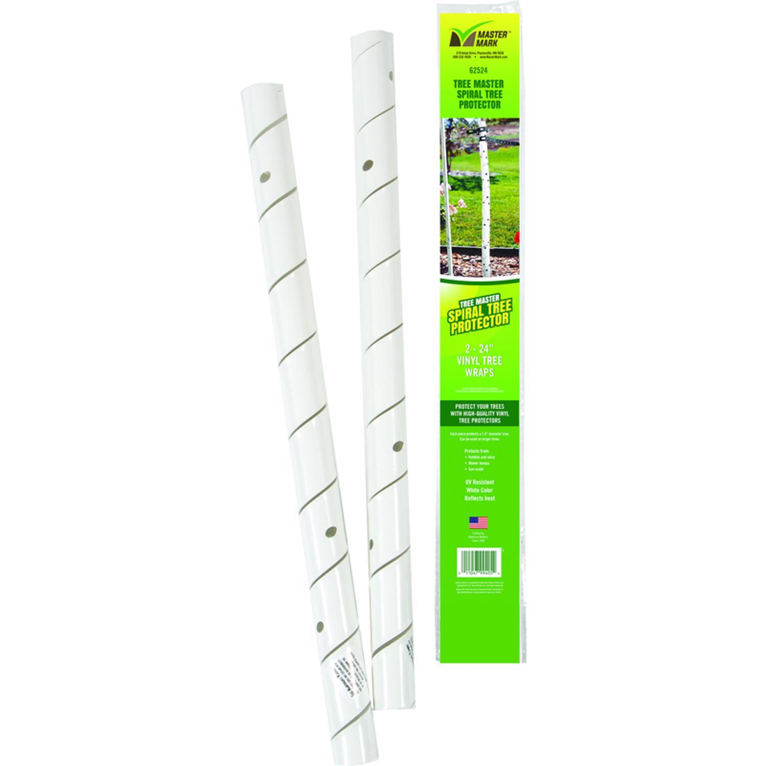 Master Mark Treemaster 24 in. H White Plastic Spiral Tree