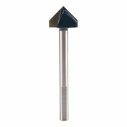 Bosch 1 in. X 4 in. L Carbide Tipped Glass and Tile Bit 3-Flat Shank 1 pk