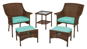 Living Accents  5 pc. Patio Set  Seafoam 