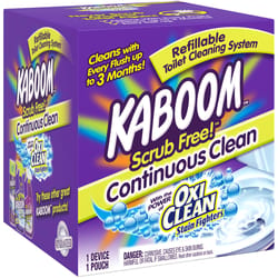 Kaboom Scrub Free Clean Scent Toilet Bowl Cleaner 1.38 oz Tablet