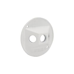 Bell Round Die cast Aluminum 4.13 in. H X 4.13 in. W Weatherproof Cover