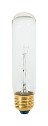 Satco 25 W T10 Tubular Incandescent Bulb E26 (Medium) Soft White 1 pk