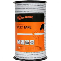 Gallagher Poly Tape Green/White