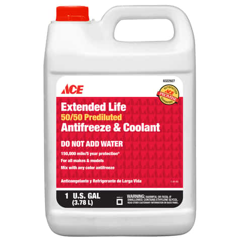 Ace Extended Life 50/50 Antifreeze/Coolant 1 gal - Ace Hardware