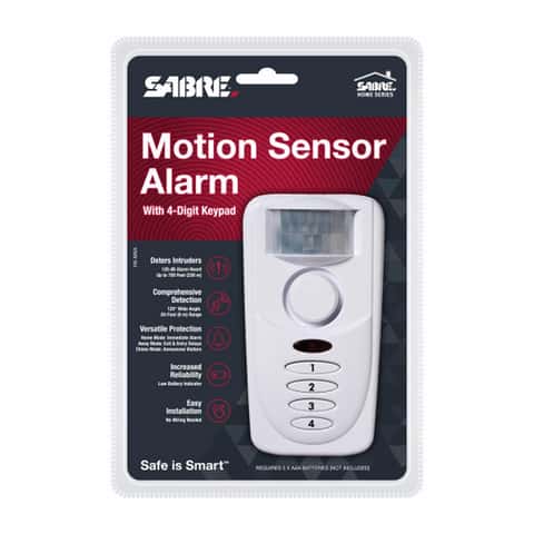 Sabre White Plastic Alarm Sabre White Plastic Alarm