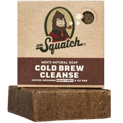 Dr. Squatch Cold Brew Cleanse Scent Bar Soap 5 oz 1 pk