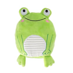Pet Shop by Fringe Studio Green/White Plush Reach for the Flies Dog Toy 1 pk