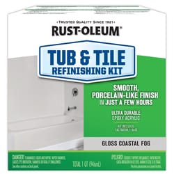 Rust-Oleum Specialty Gloss Coastal Fog Tub and Tile Refinishing Kit Interior 1 qt