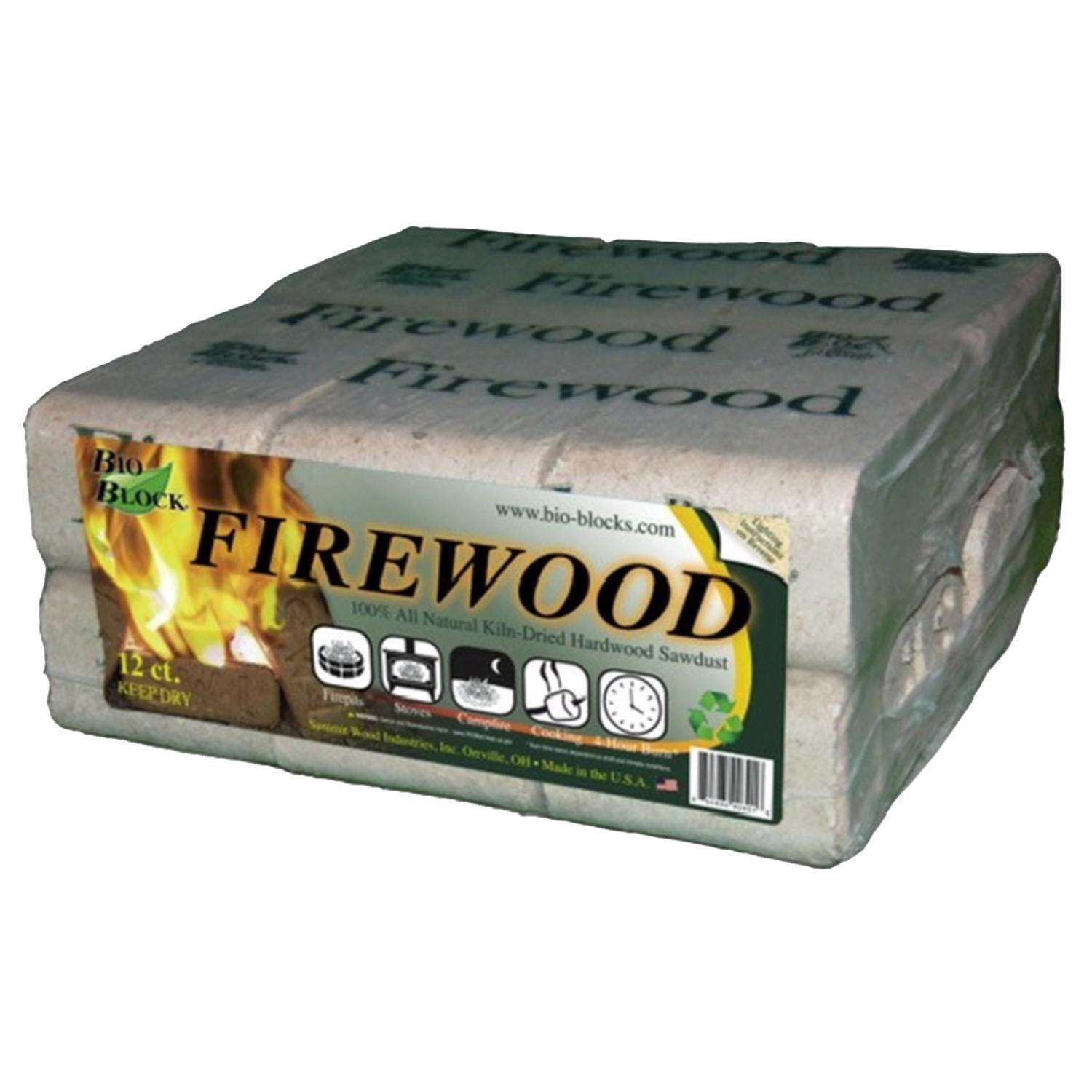 BIO BLOCK Firewood 12 pk - Ace Hardware
