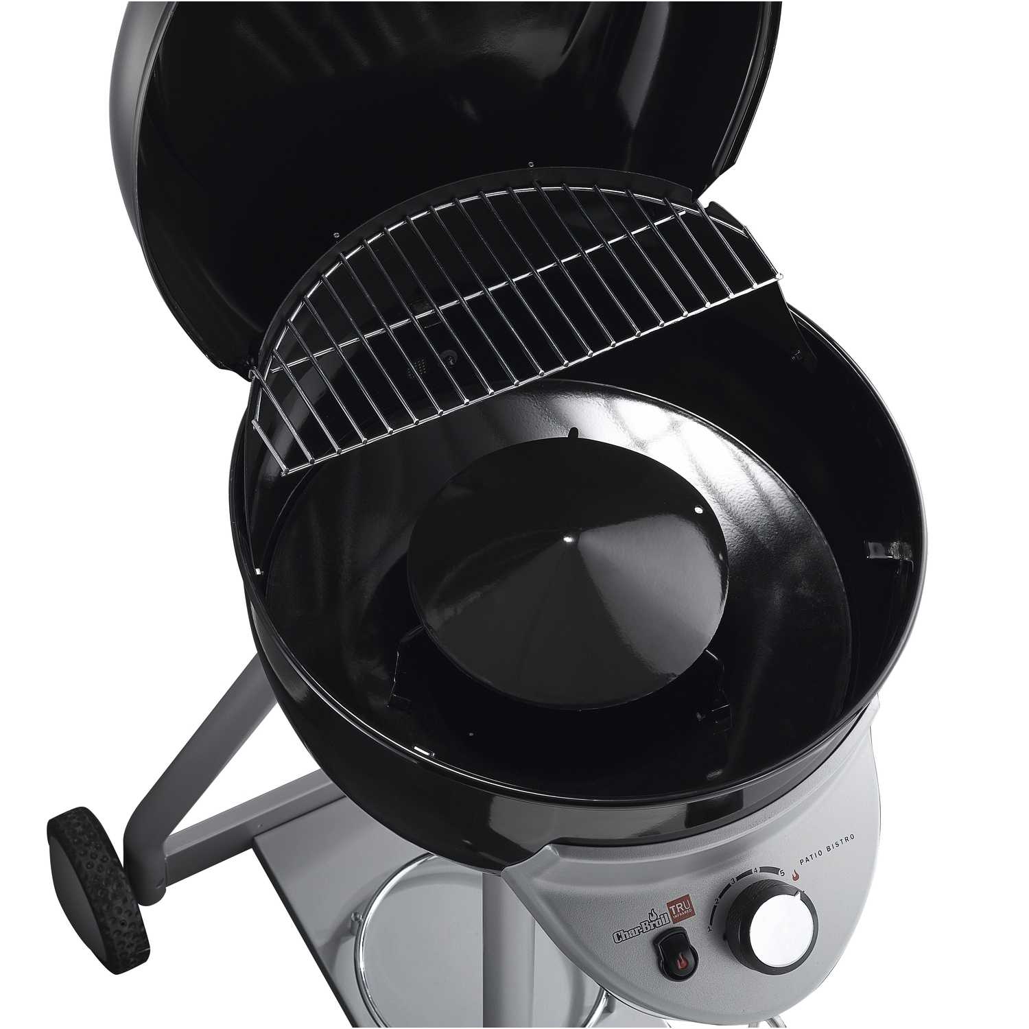 CharBroil Patio Bistro Liquid Propane Patio Grill Black 1 Ace Hardware