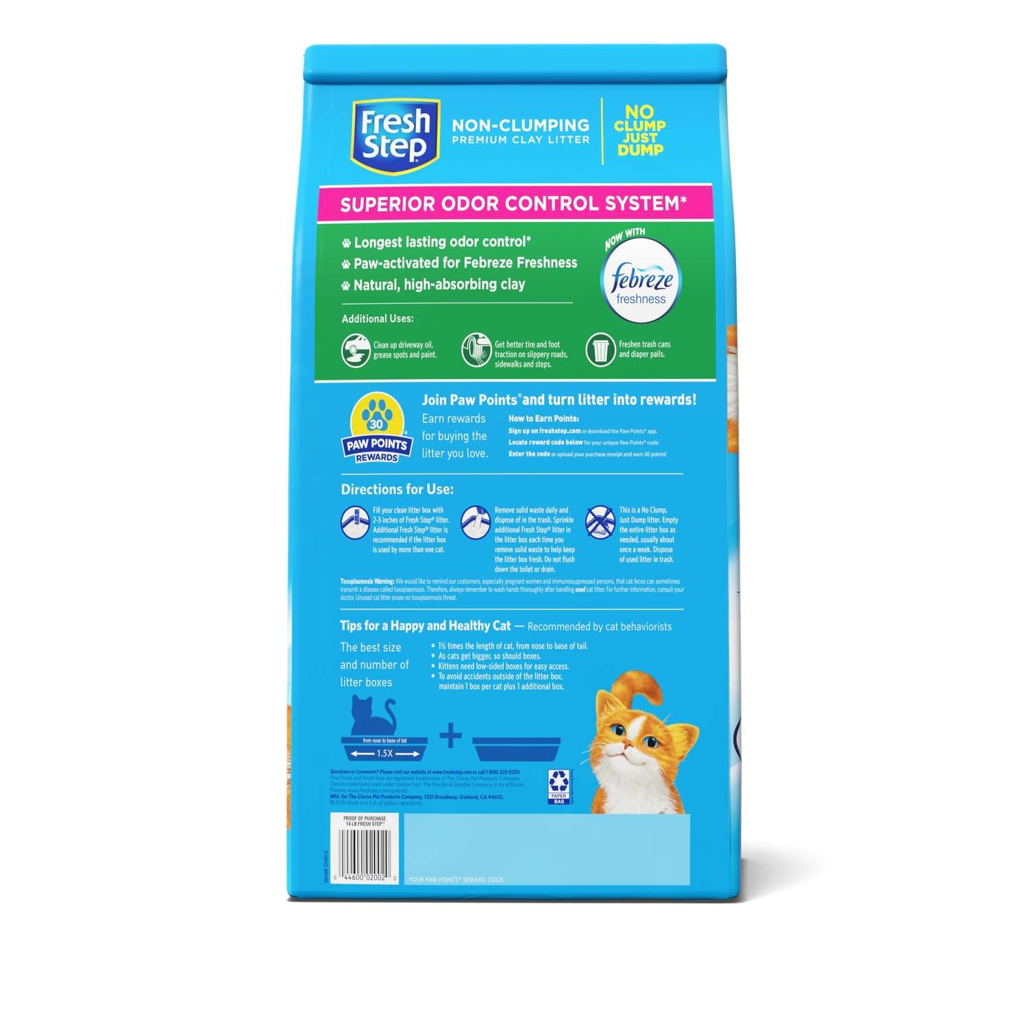 Fresh step cat outlet litter ingredients