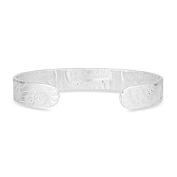 Montana Silversmiths Women's Classic Engraved Cuff Silver Bracelet Water Resistant