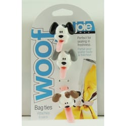 Joie Woof Assorted Silicone Bag Ties