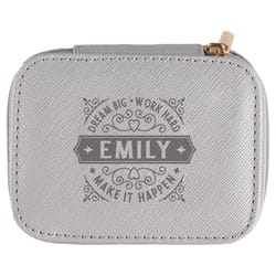 History & Heraldry Emily Dream Big Work Hard Make It Happen Travel Jewellery Box 1 pk