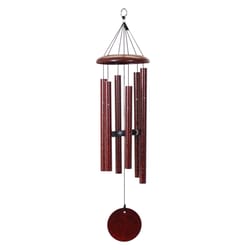 Corinthian Bells Ruby Splash Aluminum 30 in. Wind Chime