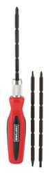 Craftsman Multi-Bit Screwdriver Set 9.5 in. 4 pc