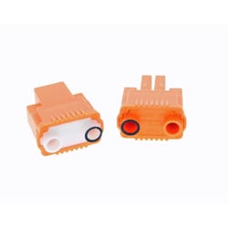 Ideal PowerPlug Insulated Wire Terminal Disconnect Orange 5 pk