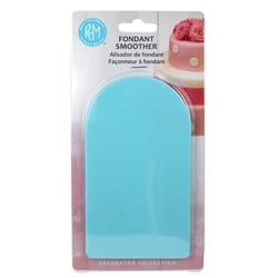 R&M International Corp Blue Plastic Fondant Smoother