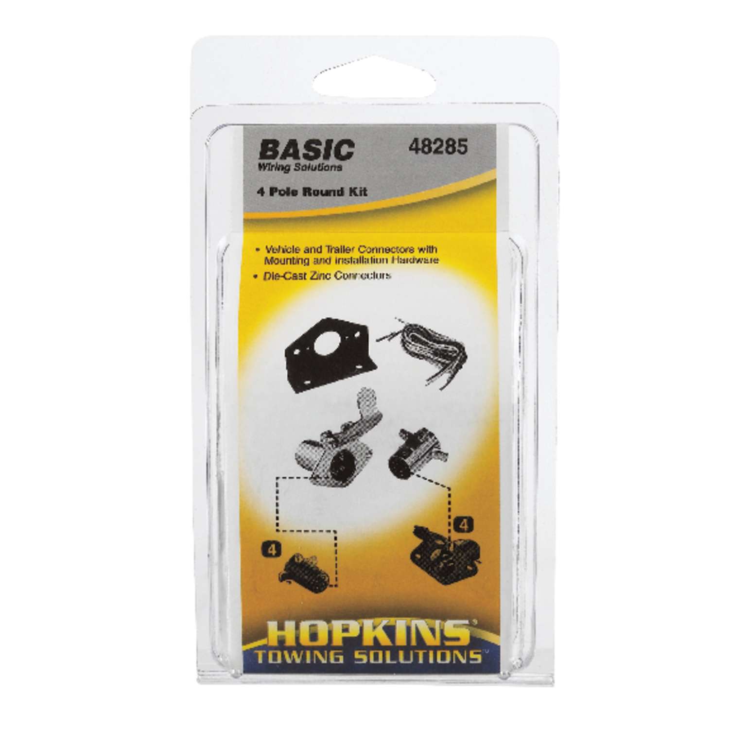 Hopkins 4 Round Trailer Connector Kit Ace Hardware