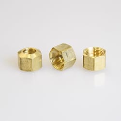 ATC 5/16 in. Compression X 5/16 in. D Compression Brass Nut