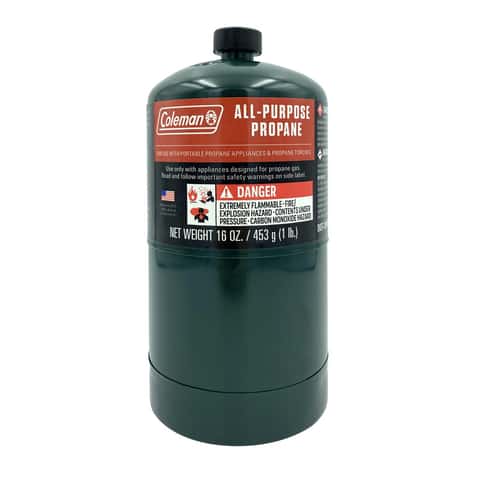 Coleman All-Purpose Propane Gas Cylinder, 16 ounce, 2-Pack 