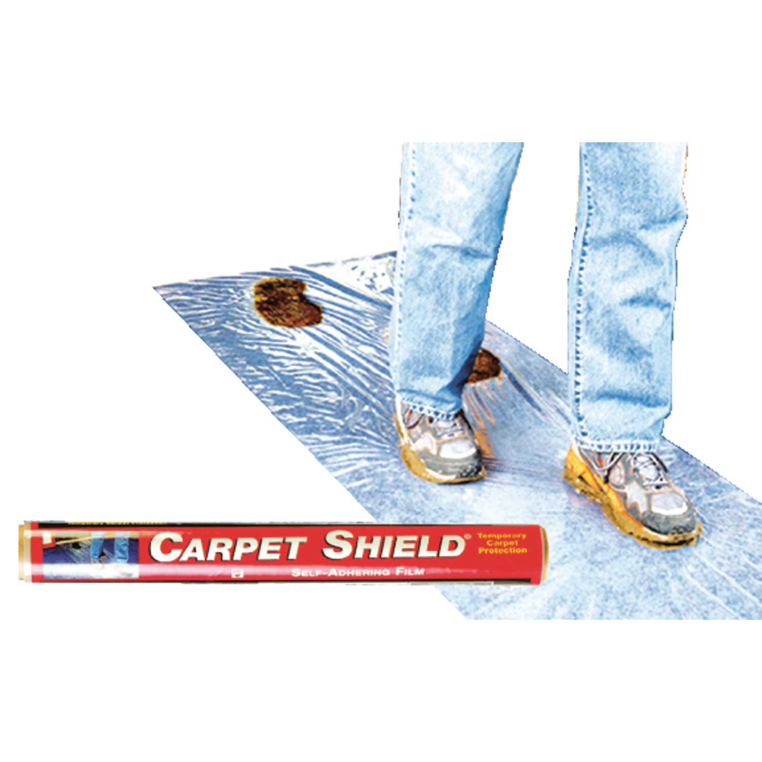 Surface Shields Carpet Shield SelfAdhering Film 3 mil x 24 in. W x 50