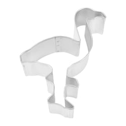 R&M International Corp International Corp 3 in. W X 4 in. L Flamingo Cookie Cutter Silver 1 pc